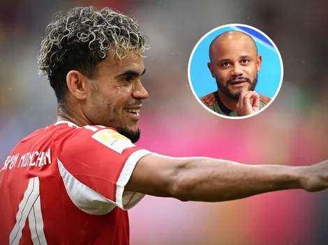El elogio de Vincent Kompany a Luis Díaz por su presente en Bayern