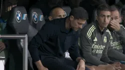 Xabi Alonso reacciona al penal fallado por Vinícius Junior