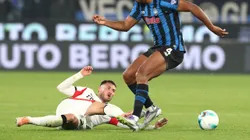 Santiago Giménez se perdería el AC Milan vs Roma