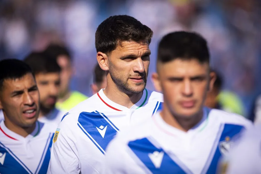 La imagen de Lisandro Magallán, instantes antes del impacto [Foto: Vélez]