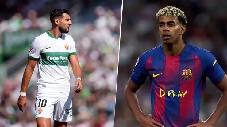 Elche vs. Barcelona por LaLiga.
