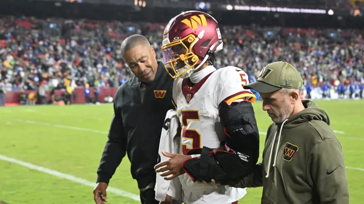 La lesión de Jayden Daniels arrasa con más de 2 millones de vistas en la NFL