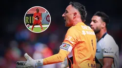 Keylor Navas se enojó tras el penal a Xolos