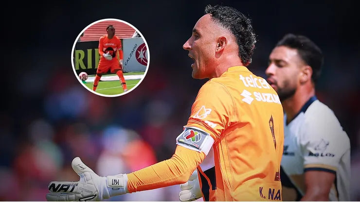 Keylor Navas se enojó tras el penal a Xolos