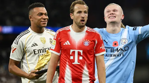 Kylian Mbappé, Harry Kane y Erling Haaland luchan por la Bota de Oro