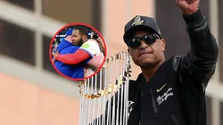 John Schneider Vladimir Gurrero Jr y Dave Roberts.