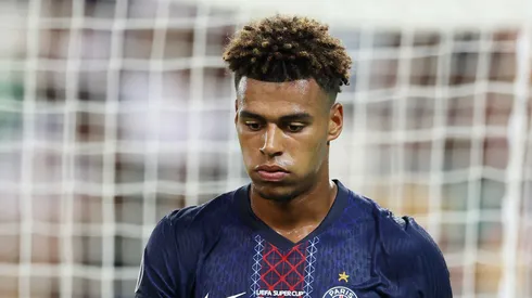 Desiré Doué es baja ante Bayern Múnich.