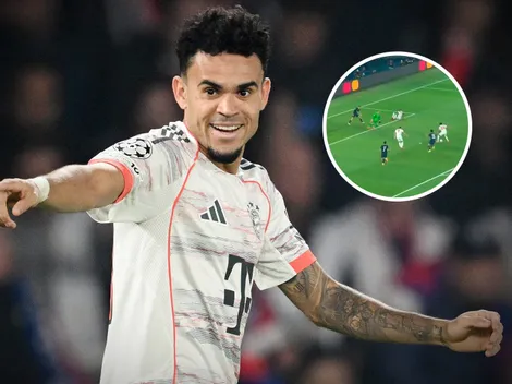 El gol de Luis Díaz con Bayern Múnich ante PSG por Champions League