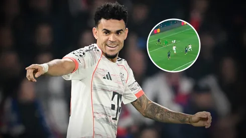 Luis Díaz le metió un gol al PSG con Bayern Múnich