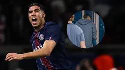 Hakimi y una postal que preocupa en PSG.
