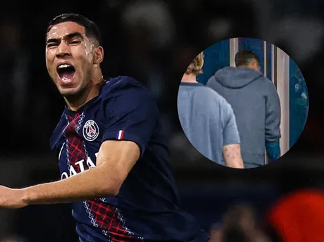 Preocupación en PSG: la inédita imagen de Hakimi tras la lesión causada por Luis Díaz