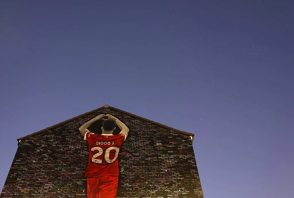 Mural de Diogo Jota (Getty Images)