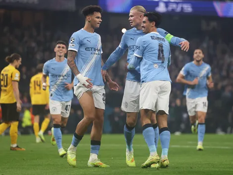 ¡Nadie lo baja! Erling Haaland, el líder de goleo de la Champions League 25-26