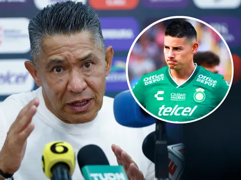 DT de León comienza a despedir a James Rodríguez: "No lo aprovechamos"