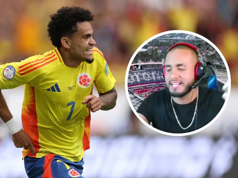 Streamer colombiano no tiene piedad y discrimina a Luis Díaz: "Es un neandertal"