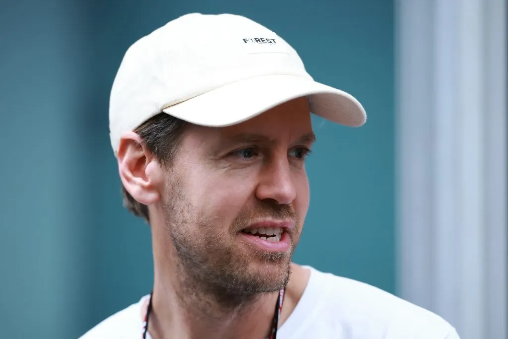 Sebastian Vettel en el GP de Brasil 2025 (GETTY IMAGES)