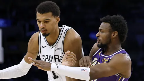 Victor Wembanyama humilló a Bronny James.