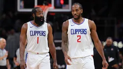 James Harden y Kawhi Leonard en Los Angeles Clippers