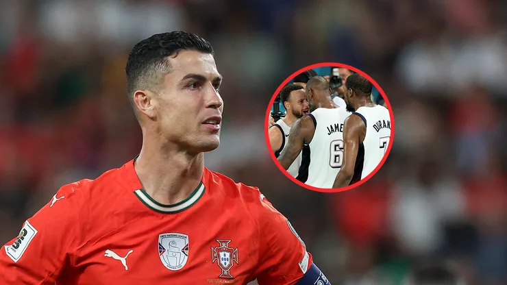 Cristiano Ronaldo puso de ejemplo a una estrella de la NBA.
