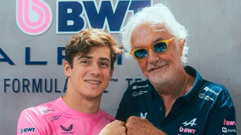 Franco Colapinto y Flavio Briatore