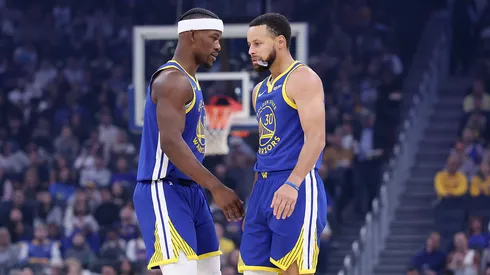 Jimmy Butler y Stephen Curry