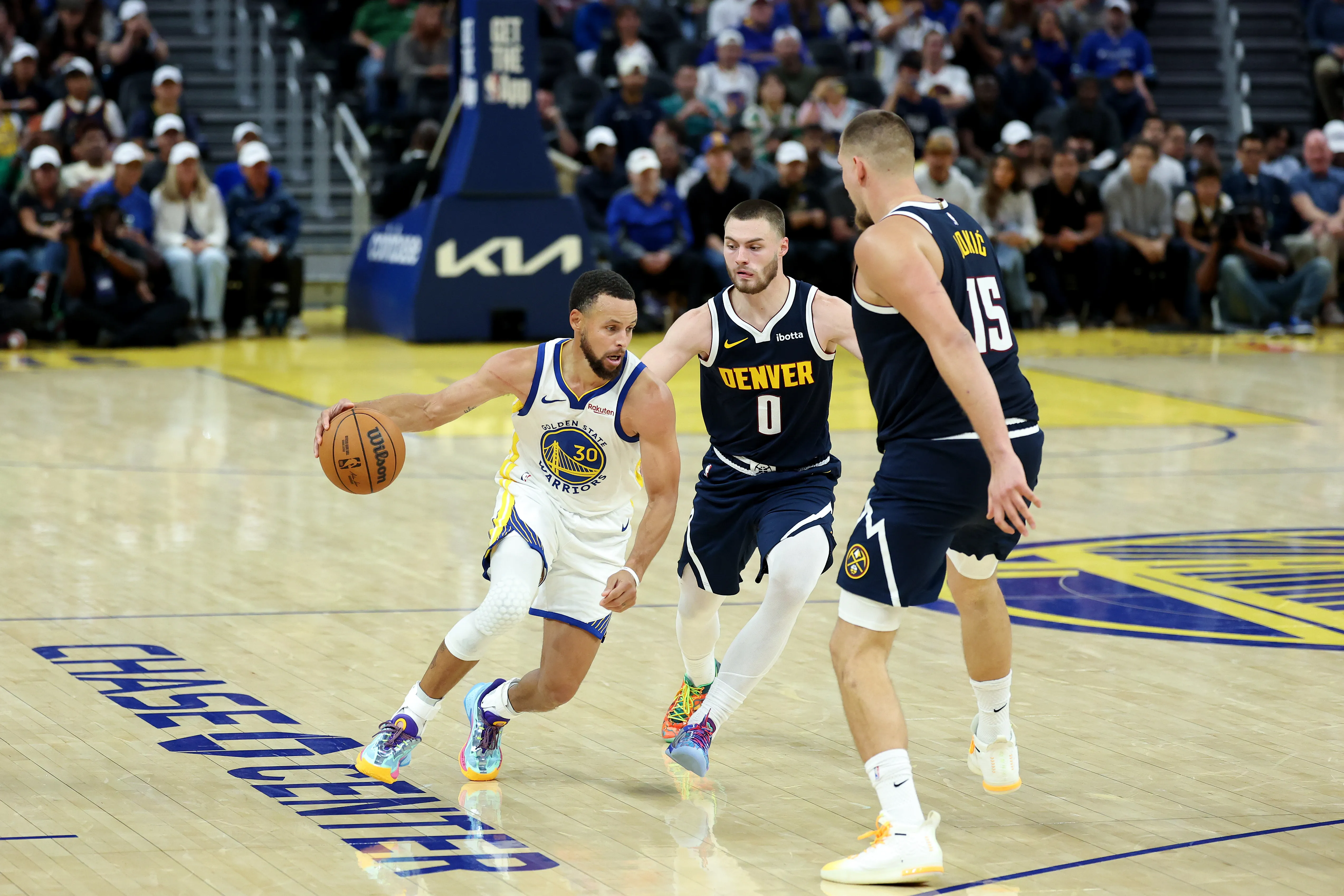 Golden State Warriors vs. Denver Nuggets (GETTY IMAGES)