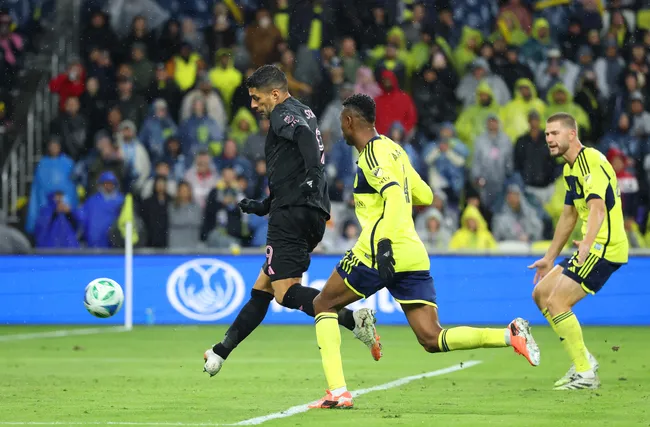 Luis Suárez se precipitó en Nashville-Inter Miami y fue castigado [Foto: Getty]