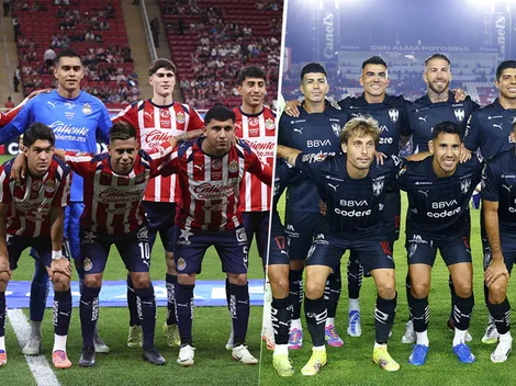 Las alineaciones de Chivas vs. Rayados por el Apertura 2025