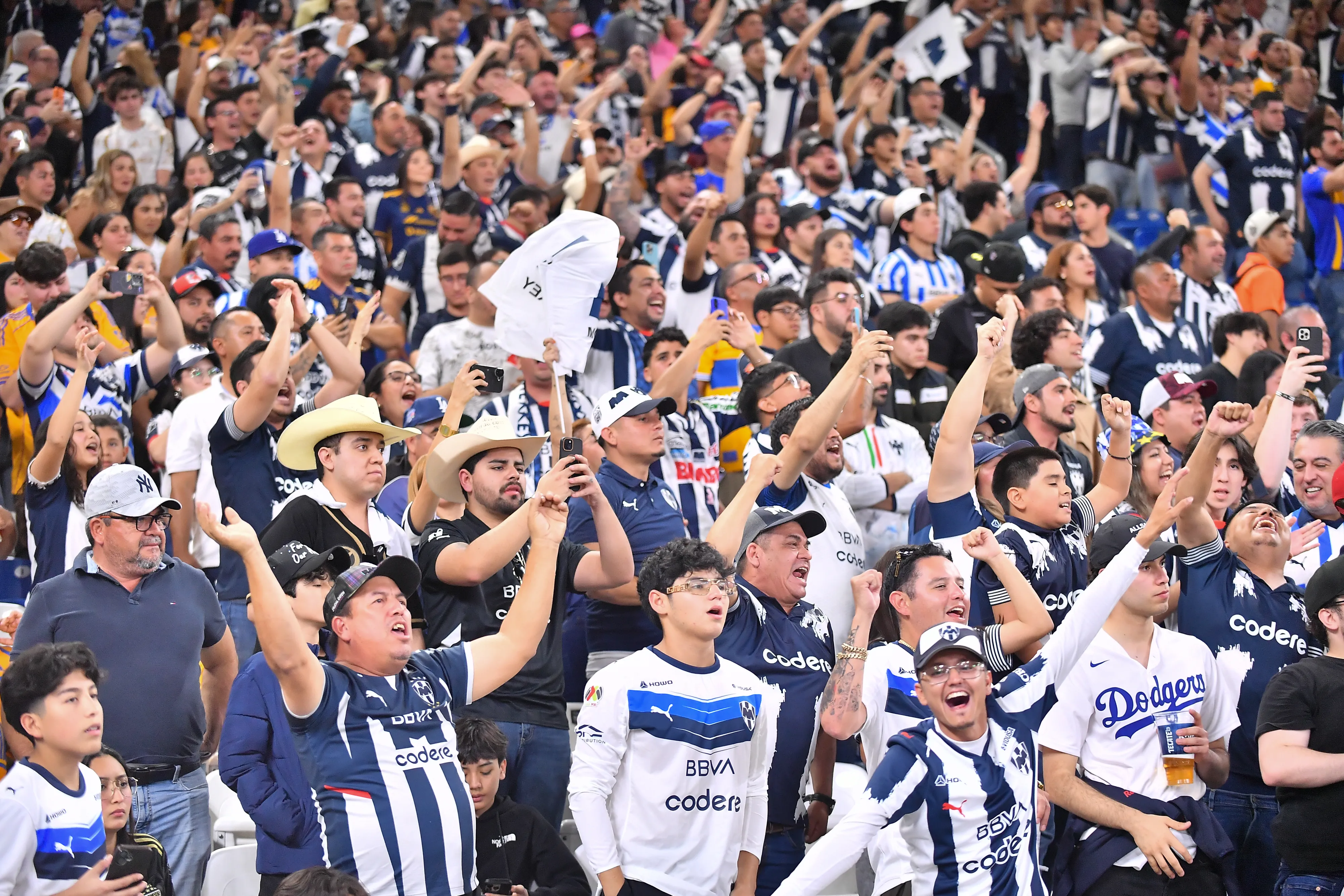 Rayados y una afición fiel pero altamente exigente [foto: Getty]
