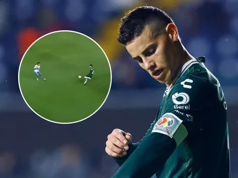 James Rodríguez se despide a lo grande: asistencia de cachetada para el empate de León