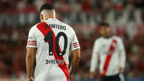 Juanfer Quintero suplente ante Boca.