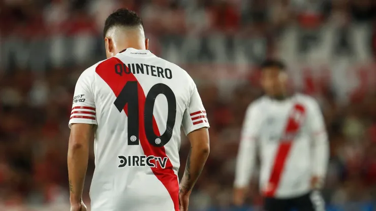 Juanfer Quintero suplente ante Boca.
