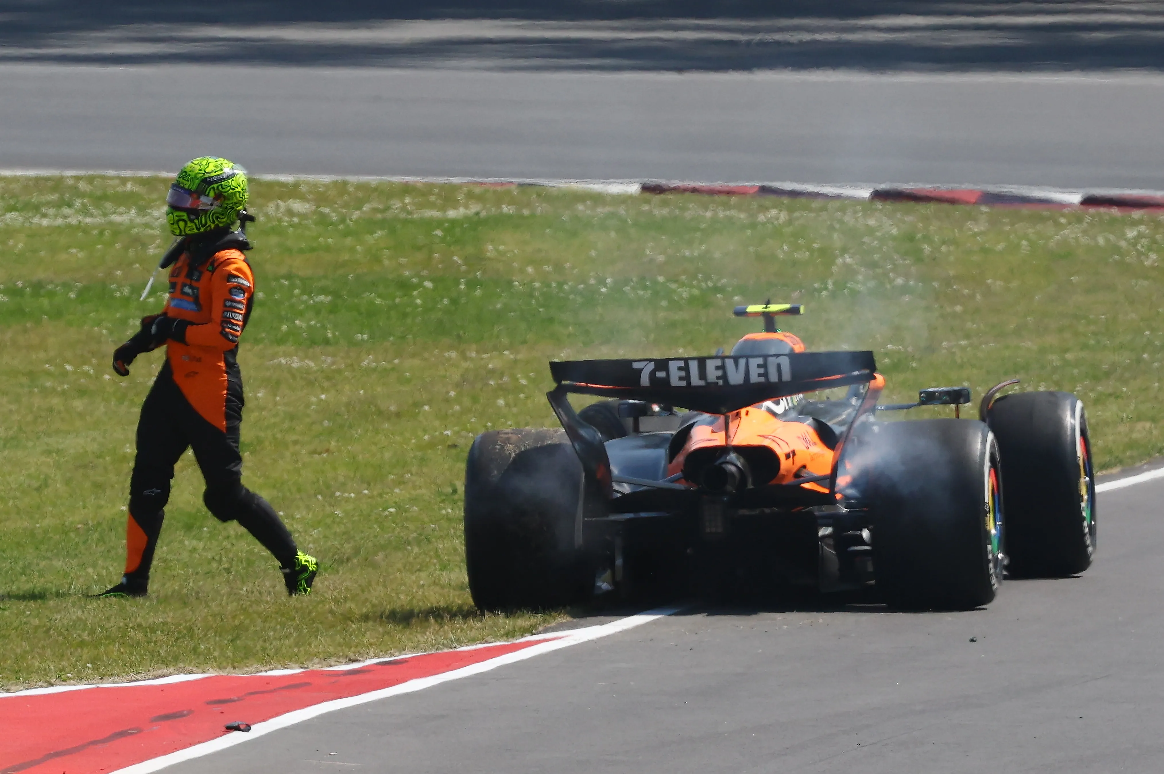 Lando Norris en el GP de Canadá (GETTY IMAGES)