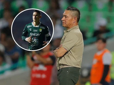 Nacho Ambriz, DT de León, reveló su último consejo a James Rodríguez: “Le pedí…”