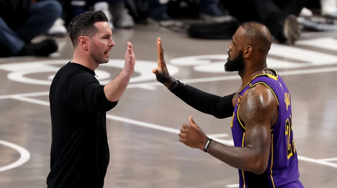 JJ Redick habló de la lesión de LeBron James. (Foto: Getty Images)