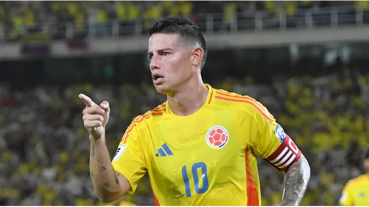 James Rodríguez jugará su tercer Mundial con la Selección Colombia.