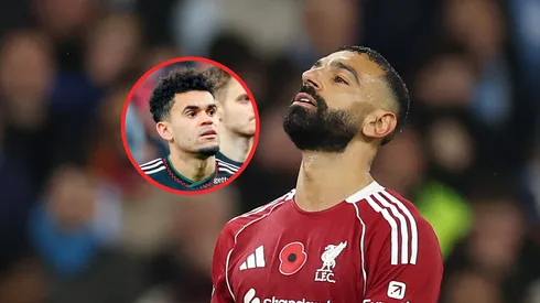 Luis Díaz ganó con Mohamed Salah la Premier en Liverpool.