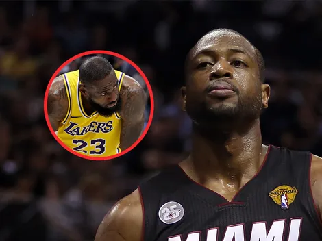 Dwyane Wade explicó por qué la lesión de LeBron le hizo bien a Lakers