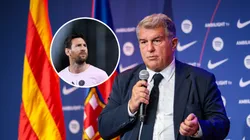 Laporta se refirió al posible regreso de Messi.