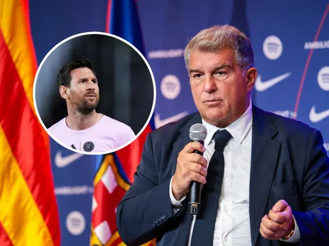 Laporta rompió el silencio y habló sobre la posible vuelta de Lionel Messi