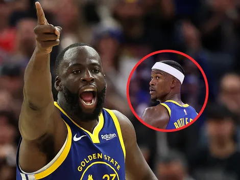 La reacción de Butler ante la denuncia que hizo Green en Warriors