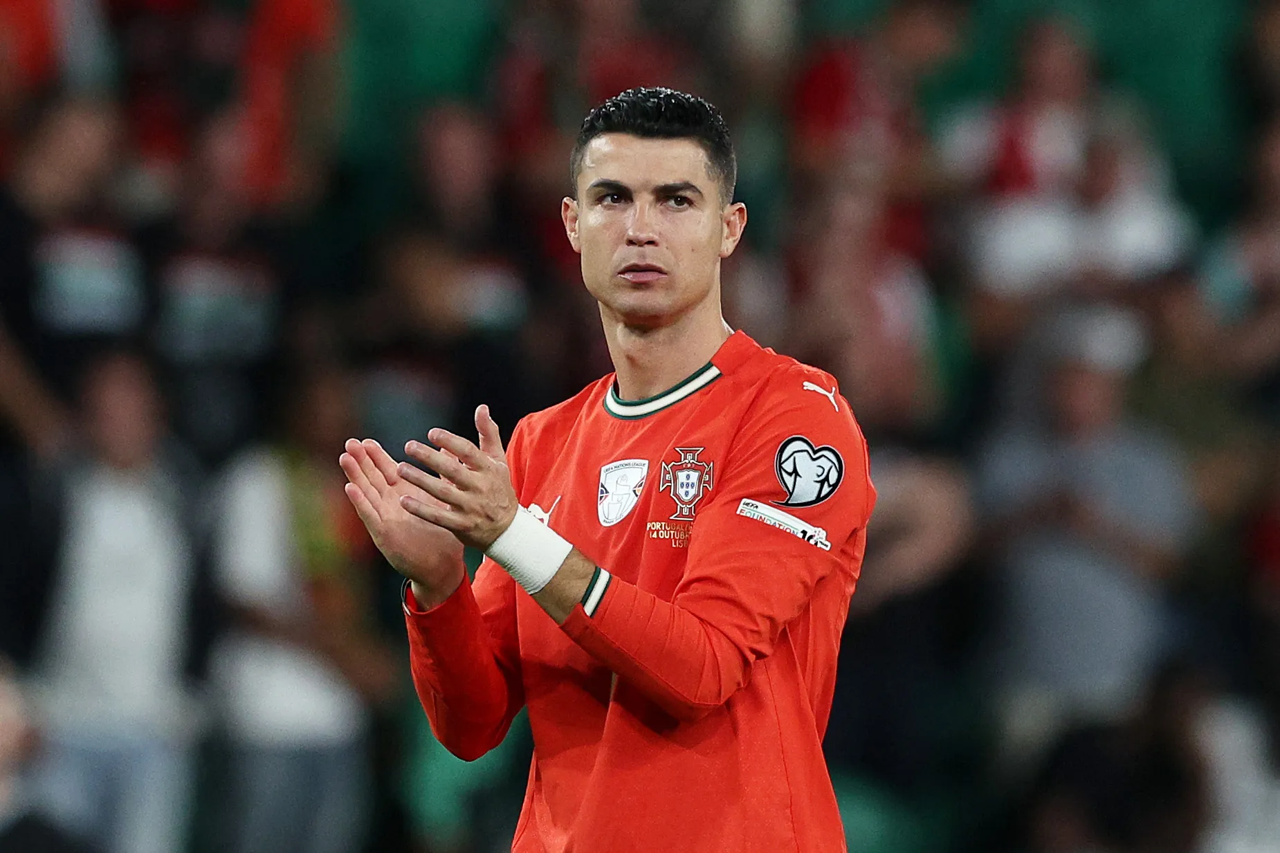 Cristiano Ronaldo va por la clasificación al Mundial 2026 (Getty Images)