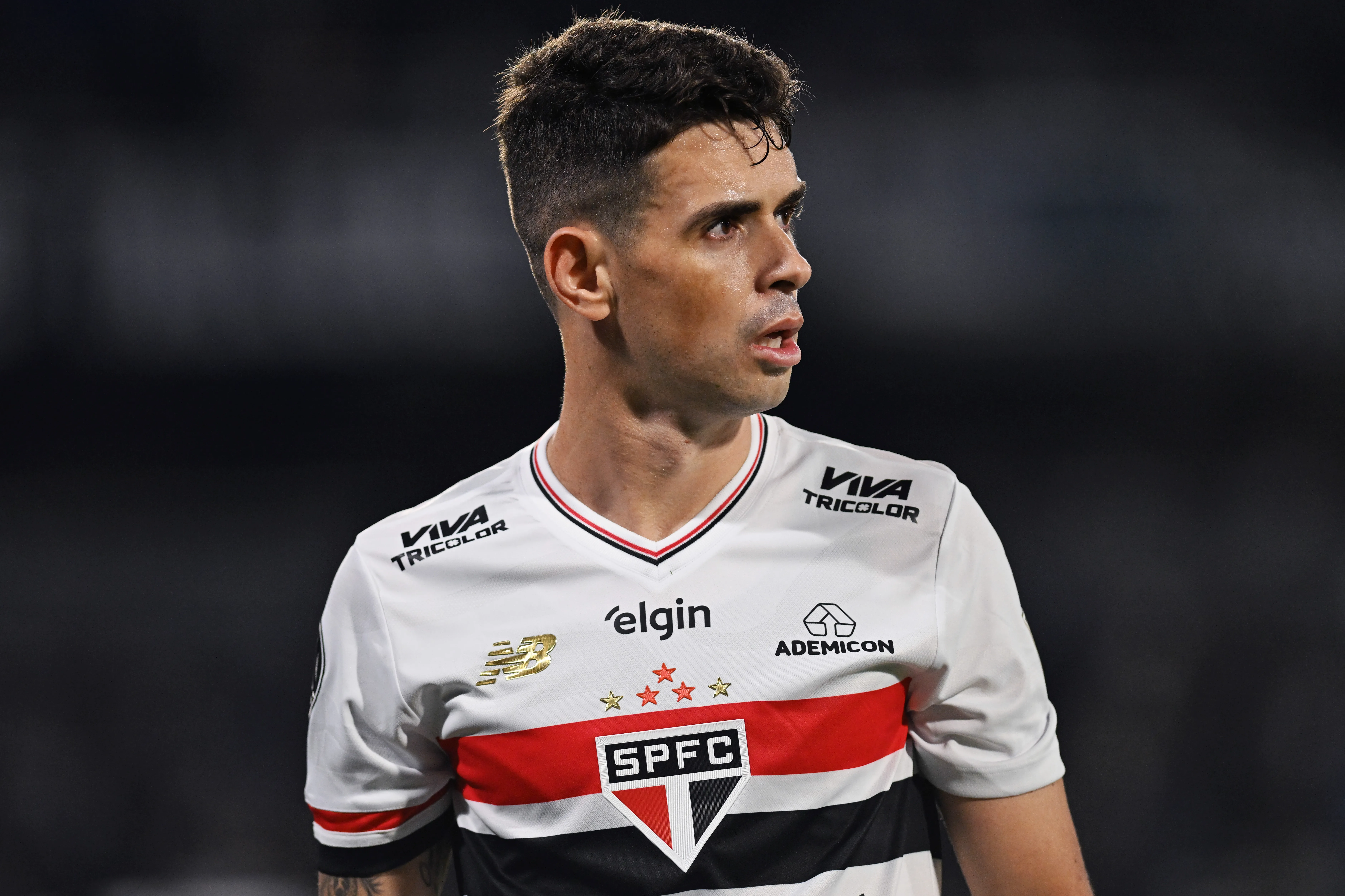 Oscar en su regreso a San Pablo (GETTY IMAGES)