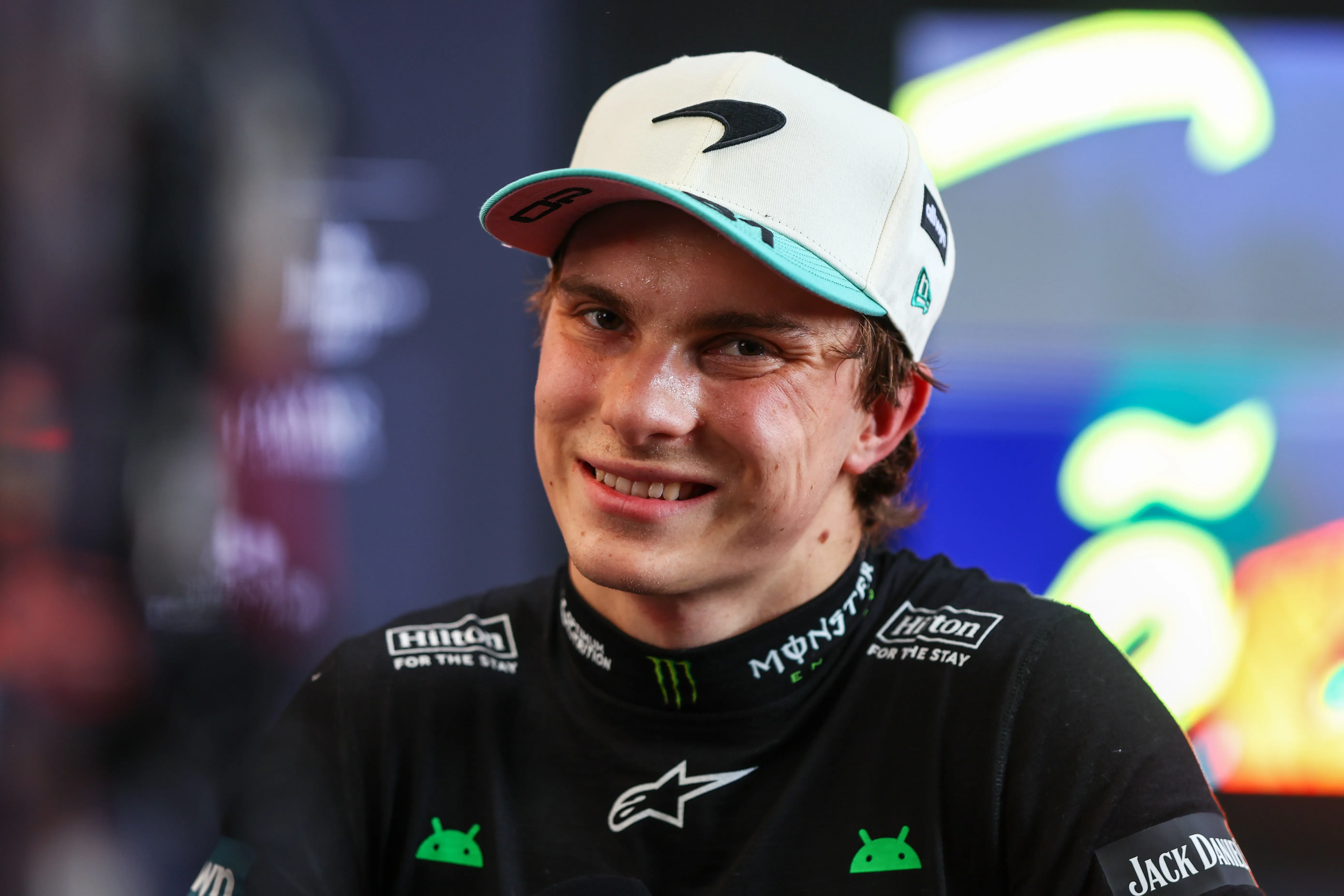 Oscar Piastri en Interlagos (GETTY IMAGES)