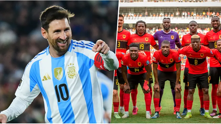 Argentina visita a Angola en la fecha FIFA