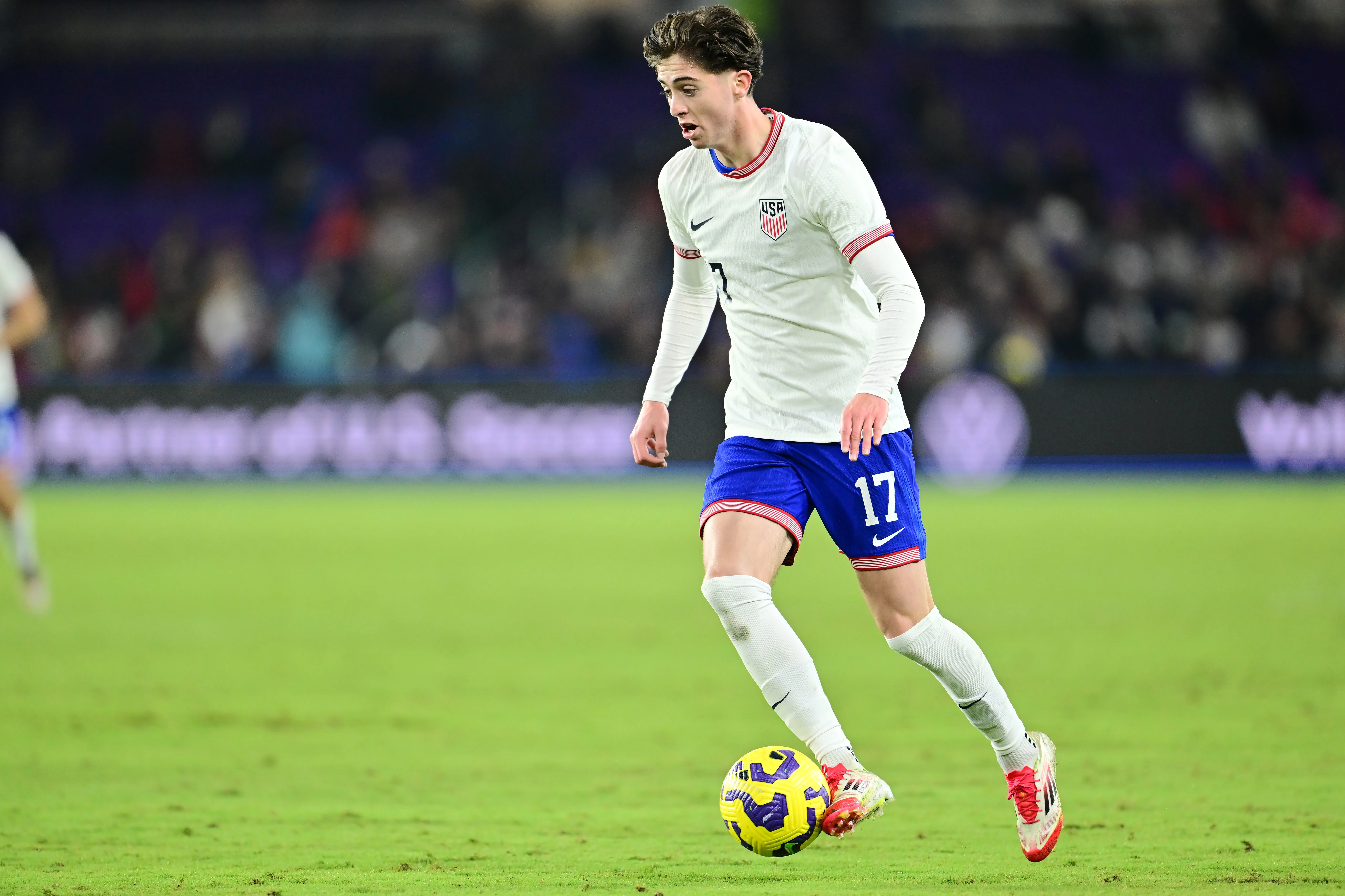 Brian Gutiérrez en Estados Unidos (Getty Images)