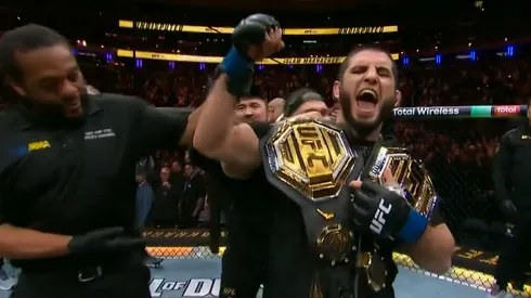 Islam Makhachev se transformó en nuevo campeón del peso wélter.