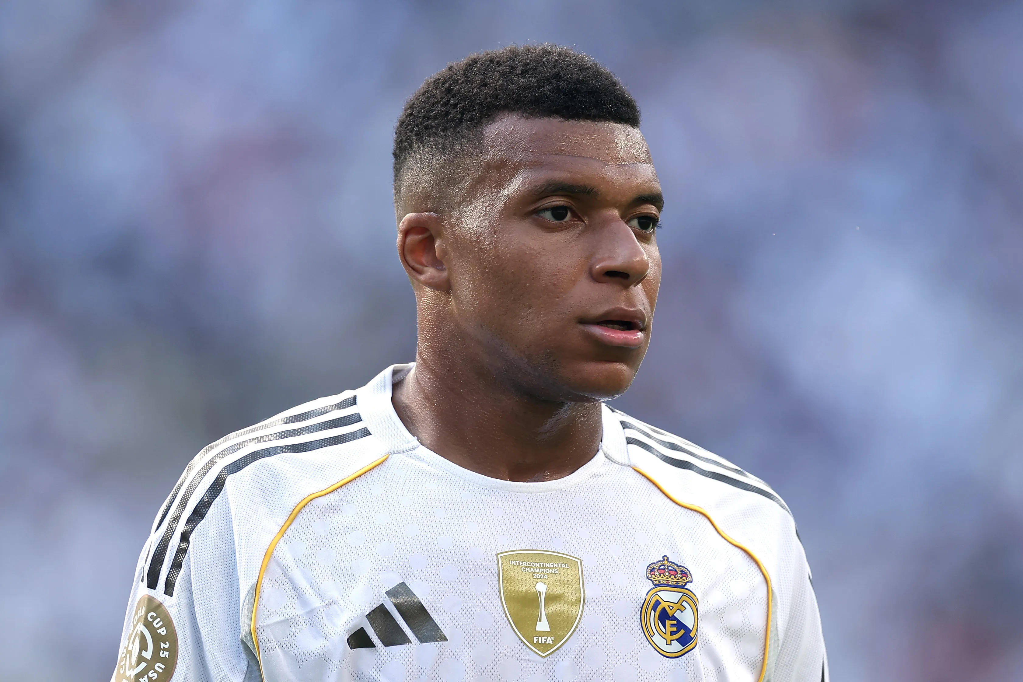 Kylian Mbappé en Real Madrid (Getty Images)