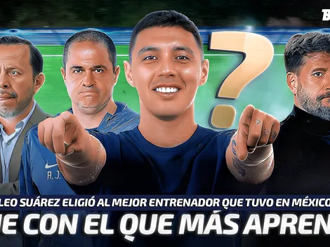 Leonardo Suárez eligió al mejor entrenador que tuvo en México