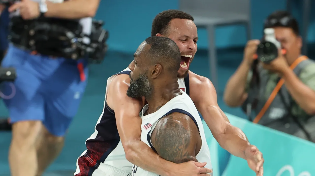 LeBron y Curry ganaron la medalla de oro en París 2024. (Foto: Getty Images)
